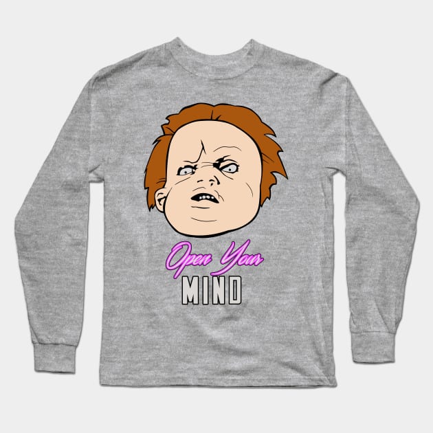 80s Kuato: Open Your Mind Long Sleeve T-Shirt by TipToeTee